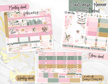 Load image into Gallery viewer, February Warm Hearts -for Laurel Denise Planner stickers -Scout/Portrait, Anne/Vertical, Nancy/Horizontal, Rose/Project &amp; Mini