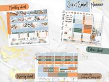 Load image into Gallery viewer, New Release January Snowy Hollow -for Laurel Denise Planner stickers -Scout/Portrait, Anne/Vertical, Nancy/Horizontal, Rose/Project, Luna &amp; Mini
