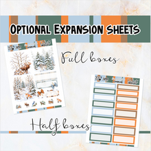Load image into Gallery viewer, New Release January Snowy Hollow - POCKET Mini Weekly Kit Planner stickers