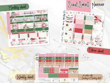 Load image into Gallery viewer, New Release December Merry Berry -for Laurel Denise Planner stickers -Scout/Portrait, Anne/Vertical, Nancy/Horizontal, Rose/Project, Luna &amp; Mini