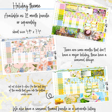 Load image into Gallery viewer, HOBONICHI WEEKS HOLIDAY Monthly Bundle 2025 - 12 monthly kits