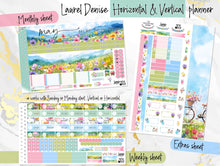 Load image into Gallery viewer, May Wild Flowers -for Laurel Denise Planner stickers - Portrait, Mini, Vertical, Horizontal &amp; Project