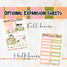 Load image into Gallery viewer, New Release April Country Spring - POCKET Mini Weekly Kit Planner stickers
