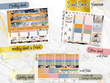 Load image into Gallery viewer, New Release October Mist FOIL -for Laurel Denise Planner stickers -Scout/Portrait, Anne/Vertical, Nancy/Horizontal, Small/Mini