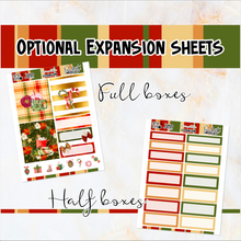 Load image into Gallery viewer, New Release December Poinsettia Glow - POCKET Mini Weekly Kit Planner stickers