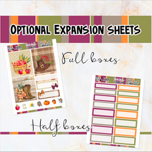 Load image into Gallery viewer, November Spice - POCKET Mini Weekly Kit Planner stickers