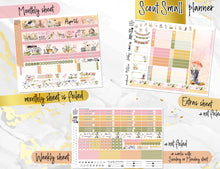 Load image into Gallery viewer, New Release April Country Spring FOIL -for Laurel Denise Planner stickers -Scout/Portrait, Anne/Vertical, Nancy/Horizontal, Small/Mini