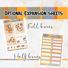 Load image into Gallery viewer, New Release November Thankful Hearts - POCKET Mini Weekly Kit Planner stickers