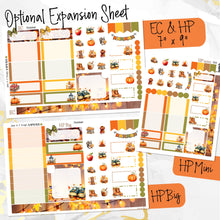 Load image into Gallery viewer, October Rustic monthly - Erin Condren Vertical Horizontal 7&quot;x9&quot;, Happy Planner Classic, Mini &amp; Big