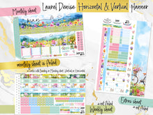 Load image into Gallery viewer, May Wild Flowers FOIL -for Laurel Denise Planner stickers - Portrait, Mini, Vertical, Horizontal &amp; Project