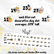 Load image into Gallery viewer, New Release Mist October Planner Stickers – Matching Extras + Bundle &amp; Save!