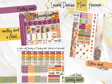 Load image into Gallery viewer, November Spice FOIL -for Laurel Denise Planner stickers - Portrait, Mini, Vertical, Horizontal &amp; Project