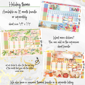 HOBONICHI WEEKS HOLIDAY Monthly Bundle 2026 - 12 monthly kits
