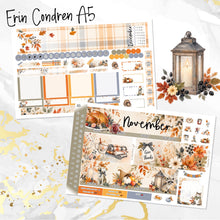 Load image into Gallery viewer, New Release November Thankful Hearts monthly - Erin Condren Vertical Horizontal 7"x9", Happy Planner Classic, Mini &amp; Big