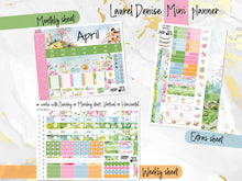 Load image into Gallery viewer, April Spring Fever -for Laurel Denise Planner stickers - Portrait, Mini, Vertical, Horizontal &amp; Project