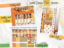 Load image into Gallery viewer, October Rustic FOIL -for Laurel Denise Planner stickers - Portrait, Mini, Vertical, Horizontal &amp; Project