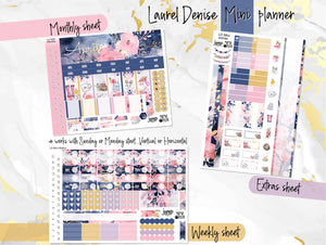 April Spring Blush -for Laurel Denise Planner stickers - Portrait, Mini, Vertical, Horizontal & Project