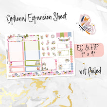 Load image into Gallery viewer, May Tiptoes FOILED monthly - Erin Condren Vertical Horizontal 7"x9"