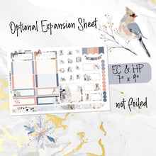 Load image into Gallery viewer, January Winter Haze FOILED monthly - Erin Condren Vertical Horizontal 7&quot;x9&quot;