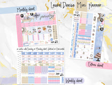 Load image into Gallery viewer, January Midnight Kisses NYE -for Laurel Denise Planner stickers - Portrait, Mini, Vertical, Horizontal &amp; Project