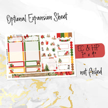 Load image into Gallery viewer, New Release December Winter Pines FOILED monthly - Erin Condren Vertical Horizontal 7&quot;x9&quot;