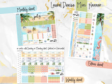 Load image into Gallery viewer, July Lazy Days -for Laurel Denise Planner stickers - Portrait, Mini, Vertical, Horizontal &amp; Project