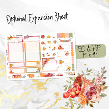 Load image into Gallery viewer, September Harvest Blush FOILED monthly - Erin Condren Vertical Horizontal 7&quot;x9&quot;, Happy Planner Classic