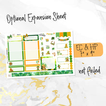 Load image into Gallery viewer, New Release March Lucky Charm FOILED monthly - Erin Condren Vertical Horizontal 7"x9"