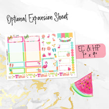 Load image into Gallery viewer, June Hello Summer FOILED monthly - Erin Condren Vertical Horizontal 7&quot;x9&quot;, Happy Planner Classic