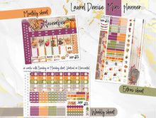 Load image into Gallery viewer, November Spice -for Laurel Denise Planner stickers - Portrait, Mini, Vertical, Horizontal &amp; Project