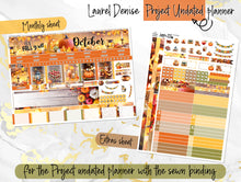 Load image into Gallery viewer, October Rustic -for Laurel Denise Planner stickers - Portrait, Mini, Vertical, Horizontal &amp; Project