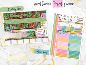 November Autumn Pines -for Laurel Denise Planner stickers - Portrait, Mini, Vertical, Horizontal & Project