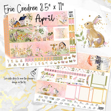 Load image into Gallery viewer, New Release April Country Spring monthly - Erin Condren Vertical Horizontal 7"x9", Happy Planner Classic, Mini &amp; Big