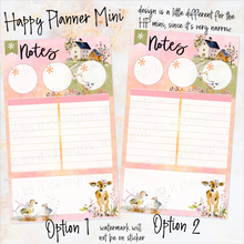 Load image into Gallery viewer, April Country Spring Notes monthly sticker -25/26 Erin Condren Vertical Horizontal 7"x9", Happy Planner Classic, Mini &amp; Big