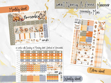Load image into Gallery viewer, New Release November Thankful Hearts -for Laurel Denise Planner stickers -Scout/Portrait, Anne/Vertical, Nancy/Horizontal, Rose/Project &amp; Mini