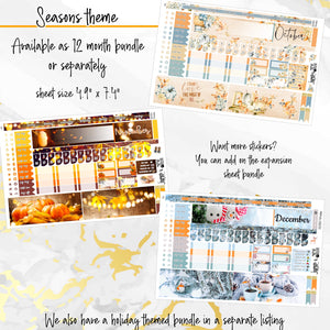 HOBONICHI WEEKS SEASONS Monthly Bundle 2025 - 12 monthly kits