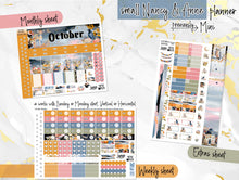 Load image into Gallery viewer, New Release October Mist -for Laurel Denise Planner stickers -Scout/Portrait, Anne/Vertical, Nancy/Horizontal, Rose/Project &amp; Mini