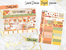 Load image into Gallery viewer, Sweet September -for Laurel Denise Planner stickers - Portrait, Mini, Vertical, Horizontal &amp; Project