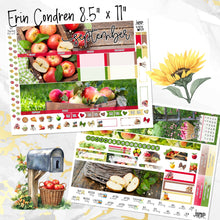 Load image into Gallery viewer, New Release September Apples monthly - Erin Condren Vertical Horizontal 7"x9", Happy Planner Classic, Mini &amp; Big