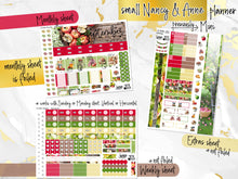 Load image into Gallery viewer, New Release September Apples FOIL -for Laurel Denise Planner stickers -Scout/Portrait, Anne/Vertical, Nancy/Horizontal, Small/Mini