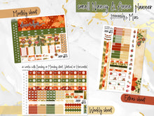Load image into Gallery viewer, New Release December Poinsettia Glow -for Laurel Denise Planner stickers -Scout/Portrait, Anne/Vertical, Nancy/Horizontal, Rose/Project, Luna &amp; Mini