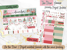 Load image into Gallery viewer, New Release December Merry Berry -for Laurel Denise Planner stickers -Scout/Portrait, Anne/Vertical, Nancy/Horizontal, Rose/Project, Luna &amp; Mini