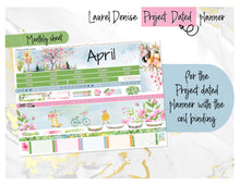 Load image into Gallery viewer, April Spring Fever -for Laurel Denise Planner stickers - Portrait, Mini, Vertical, Horizontal &amp; Project
