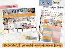 Load image into Gallery viewer, New Release October Mist -for Laurel Denise Planner stickers -Scout/Portrait, Anne/Vertical, Nancy/Horizontal, Rose/Project &amp; Mini