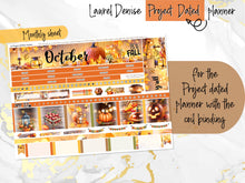 Load image into Gallery viewer, October Rustic -for Laurel Denise Planner stickers - Portrait, Mini, Vertical, Horizontal &amp; Project
