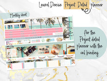 Load image into Gallery viewer, August Summer Dreams-for Laurel Denise Planner stickers - Portrait, Mini, Vertical, Horizontal &amp; Project