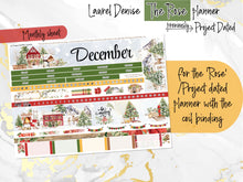Load image into Gallery viewer, New Release December Winter Pines for Laurel Denise Planner stickers - Scout/Portrait, Anne/Vertical, Nancy/Horizontal, Rose/Project &amp; Mini