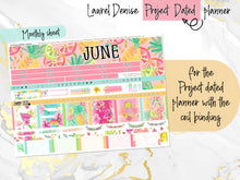 Load image into Gallery viewer, June Hello Summer -for Laurel Denise Planner stickers - Portrait, Mini, Vertical, Horizontal &amp; Project