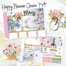 Load image into Gallery viewer, May Tiptoes monthly - Erin Condren Vertical Horizontal 7"x9", Happy Planner Classic, Mini &amp; Big
