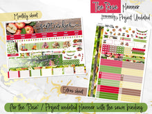 Load image into Gallery viewer, New Release September Apples -for Laurel Denise Planner stickers -Scout/Portrait, Anne/Vertical, Nancy/Horizontal, Rose/Project &amp; Mini